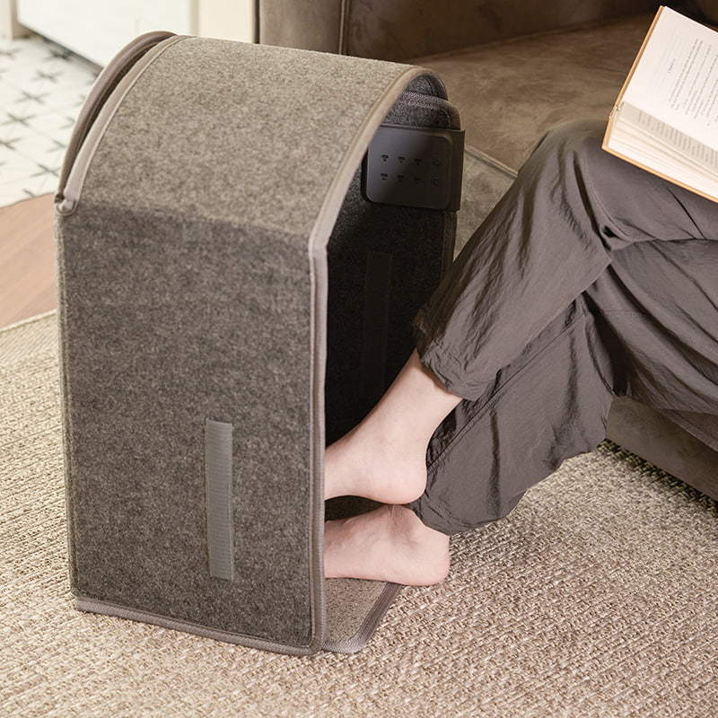 Convenient folding 5D heated enclosure